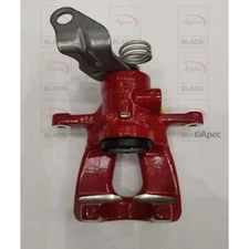 Apec Black Brake Caliper Rear Left - Red - LCA1006RED - OEM Quality Guaranteed