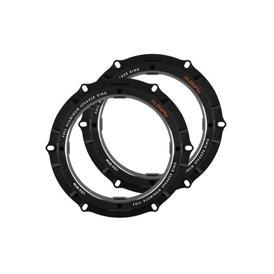 Musway MSR-VO1 16.5cm aluminum speaker rings for VW, Audi, Skoda from 2003