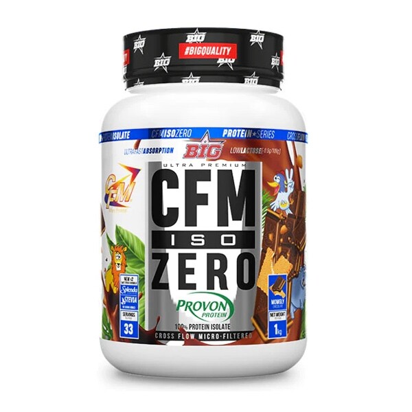 BIG - CFM Iso Zero Proteína x 1 Kg - Con el sabor más espectacular