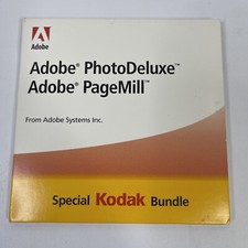 New Adobe PhotoDeluxe  Adobe PageMill CD for Windows - Kodak Bundle