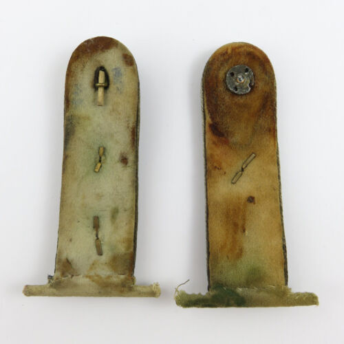 Kriegsmarine, Paar Schulterstücke von Kapitänleutnant, 2. WK, Original (EK8) - Bild 2 von 2