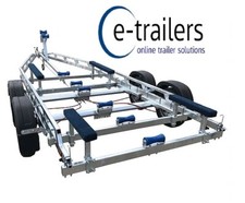 EXTREME 3500kg EXTENDED BUNK BOAT TRAILER - 28ft DINGHIES 26ft BOATS 8.5m RIBS