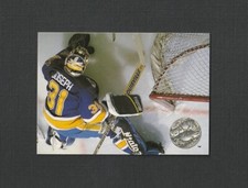 1991-92 Pro Set Platinum Curtis Joseph #225 St. Louis Blues
