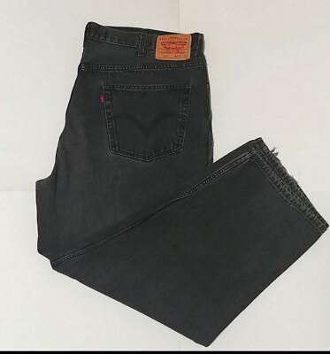 Men's Levi's 550 Black Denim Relaxed Fit Jeans Size 34 x 30 | eBay