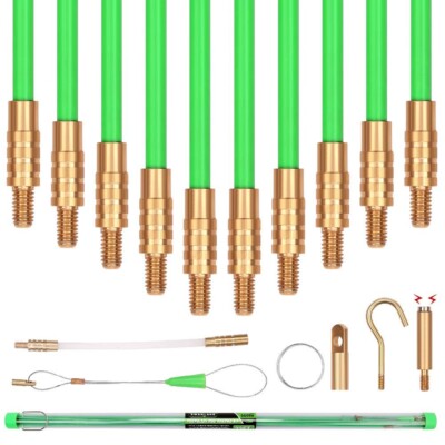 Swanlake 33' Fiberglas Laufdraht Kabel Koaxial Elektrisch Fisch Band 33 Fuß