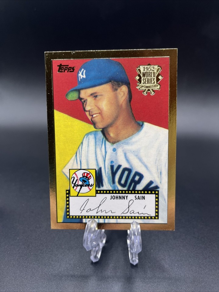 Topps Reprint Sets 2001 Topps 1952 World Series Gold Reprint Complete 1-19 Set With 2 Mize ...