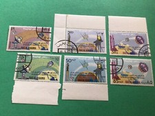 I. T. U. 100th anniversary 1966 Ras Al khaimah cancelled  stamps A19714
