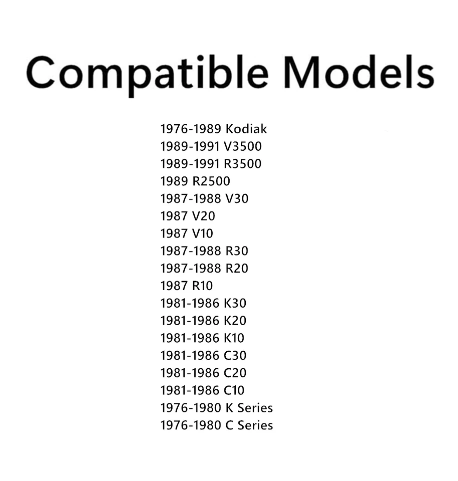 Fits 79-86 Chevrolet Pickup 87-91 R/V Series Pickup Back Window Glass Foto 3 de 4