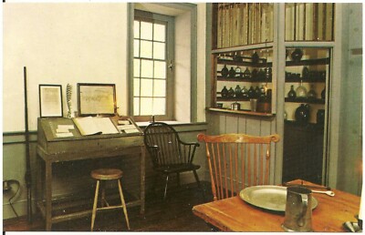 Common Room at Compass Inn in Laughlintown PA Postcard