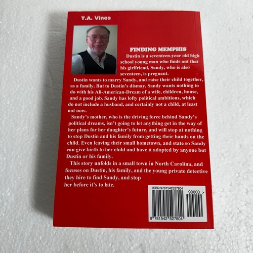 Finding Memphis by T.A. Vines Paperback book - Picture 3 of 7