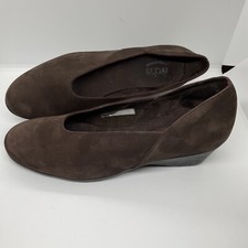 Womens Arche Slip On Wedge Brown Suede Shoes Size 8.5 US - Size 39 Style 273708