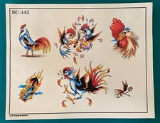 Spaulding and Rogers Tattoo Flash Sheet NC-142