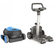 Dolphin Nautilus Robotic Pool Cleaner With Clever Clean And Caddy