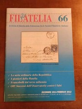 Rivista Specializzata Qui Filatelia, Numero 66 anno 2012