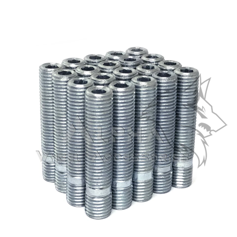 Kit de conversión de pernos de rueda de 20 piezas 12x1,5 para BMW M3 M5 335 135 E46 F10 F30 E36 Foto 2 de 4