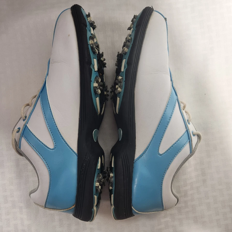 Zapatos de golf para mujer Callaway Nova talla 9 blancos/azules W422-16 Foto 4 de 4