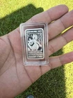 Pokemon 1/2 Oz Mewtwo .999 Pure Silver Art Bar {Proof}  Rare Trading Card S/N