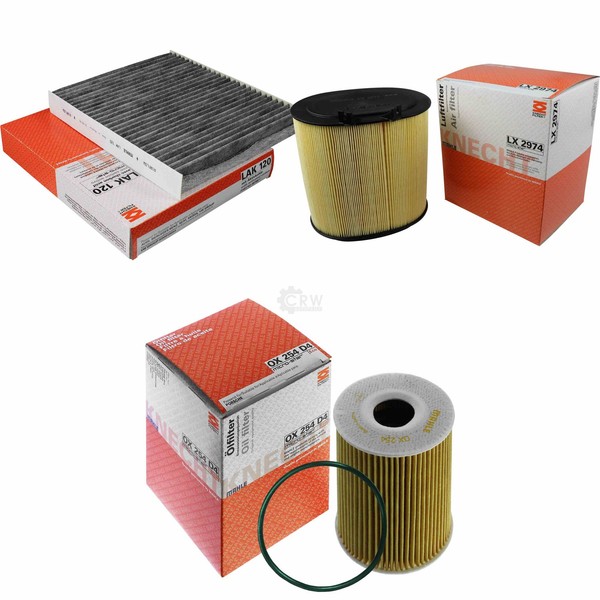 Mahle / Knecht Innenraumfilter Lak 120 Luftfilter Lx 2974 ÖLfilter Ox 254D4-image