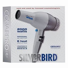 Conair Pro Silver Bird SB307W 2000W Professional Hair Dryer