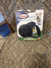 FLEXI RETRACTABLE CORD LEASH CLASSIC LONG 2 UP TO 44 LBS MEDIUM NEW 