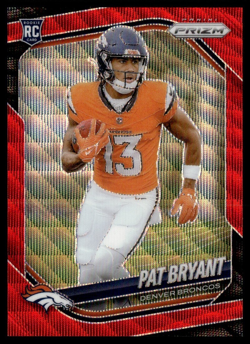2025 Panini Prizm Red Wave Pat Bryant RC 056/149 #366