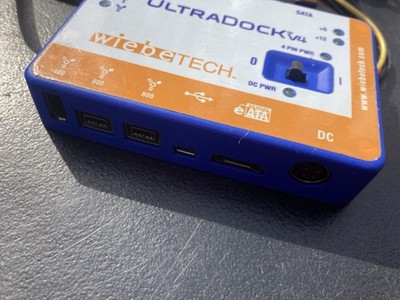 WiebeTech UltraDock v4 SATA IDE HDD Dock FW800 eSATA