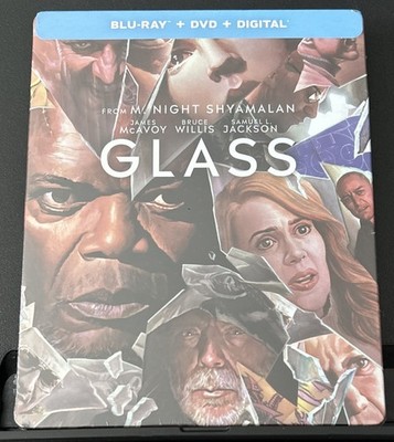 Glass - Limited Edition Steelbook (Blu-ray/DVD) M. Night Shyamalan. BRAND NEW