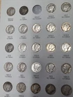 Mercury Head Dime Collection 1916 To 1945 90% Silver Coins (Excluding 1916D)