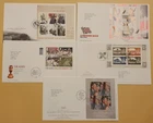 GB - 2005 - JOB LOT OF 5 M/S FIRST DAY COVERS FDC's - ALL DIFFERENT - #3678