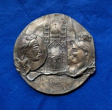 Medaille 2005 Peter-G&ouml;tz G&uuml;ttler Schiller Ausstellung Speyer 11,5 cm vz