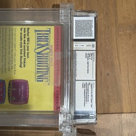 SEALED NES PLATOON 8.5  & TRICK SHOOTING 9.0 WATA GRADED not VGA LOT NINTENDO