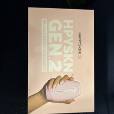 HAPPYSKINCO HappySkin Gen.2 IPL Hair Removal Handset - Pink NEW SEALED 