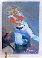 Alex Cora Art Card Limited 29/50 Edward Vela Signed (Boston Red Sox)