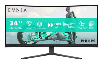Philips 34M2C35 computer monitor 34'' 3440 x 1440 px VA LED 180 Hz