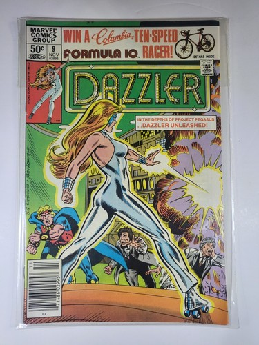 Marvel Comics Group Dazzler 1981 Issue No. 9