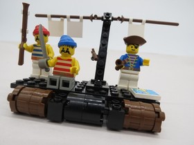 Lego Pirates 6257 Castaway's Raft INCOMPLETE With Instructions