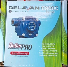 Delavan RollerPRO® New-6 Roller Pump 6900C 150 PSI 19.6 GPM, CCW 