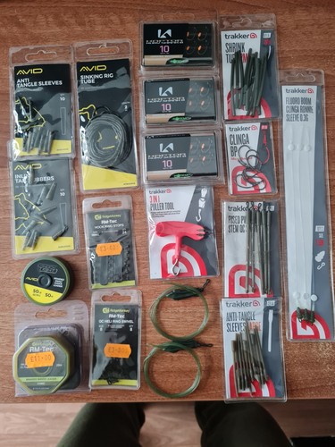 Lot De Montages Pour Pêche à La Carpe Korda End Tackle - 9 Pièces, Fabriqué Au Royaume-Uni