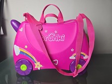 Melissa Doug Trunki Suitcase Trixie Pink Ride-on Luggage Child Wheels Travel