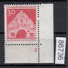 Bund 1966, Mich.-Nr.: 493 **  FN 2  Eckrand