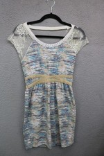 Free People Barracuda Lace Open Back Mini Dress-Size XS-BOHO-Hippie
