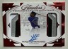 2024 Panini Flawless Yanquiel Fernandez Prominent 3 Color Swatch Auto Ruby /20