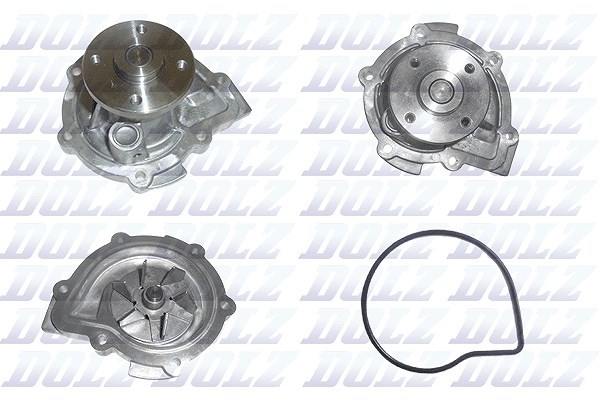 Dolz Wasserpumpe, MotorküHlung U.A. FüR Fiat, Mitsubishi-image