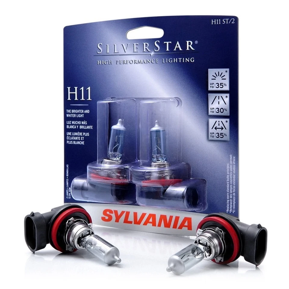 For Mazda RX-8 2004-2007 Sylvania H11ST.BP2 SilverStar Halogen Bulbs H11 Foto 2 de 2