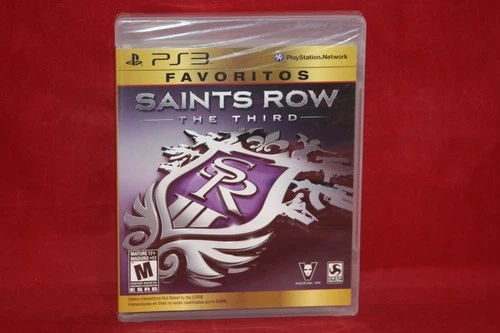 Saints Row: The Third (Sony Playstation 3, PS3, 2011) Favoritos, Factory Sealed