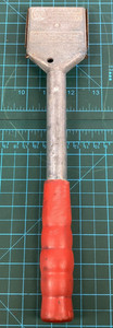 VTG Red Devil No 70 Paint Scraper 2 1/2 In Blade Red Handle USA Heavy Duty
