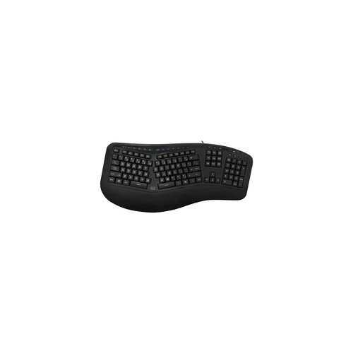 Adesso Tru-Form Wired Keyboard Black (AKB-150EB) AEOAKB150EB - Picture 2 of 2