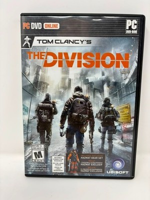 Tom Clancy s The Division PC DVD-ROM Complete 5 Disc Set Tested Works