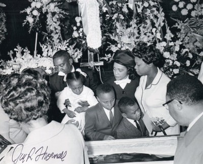JACK THORNELL signed  8x10 photo MLK Martin Luther King photographer   #3