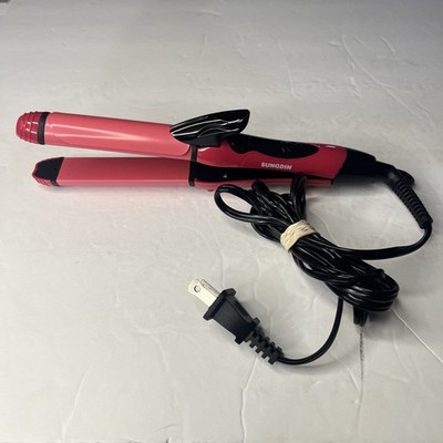 Curling Iron 2 in 1 Hair Curler Sungdin Ceramic Curling Iron Styling Tools